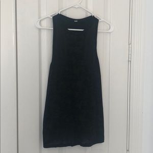 Lululemon Black Camo Open Back Tank
